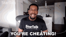 Youre Cheating Chuck Nice GIF - Youre Cheating Chuck Nice Star Talk GIFs