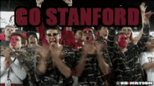 Go Stanford GIF - Go Stanford Cardinals Football GIFs