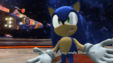 Sonic Colors If I Was An Alien GIF - Sonic Colors If I Was An Alien Alien Rescue GIFs