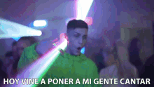 Hoy Vine A Poner A Mi Gente Cantar Danny Romero GIF - Hoy Vine A Poner A Mi Gente Cantar Danny Romero El Flaco GIFs