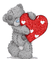 sparkle teddy bear bear cute heart