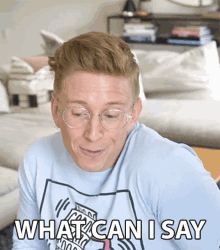 What Can I Say Tyler Oakley GIF - What Can I Say Tyler Oakley Tyler Oakley Channel GIFs