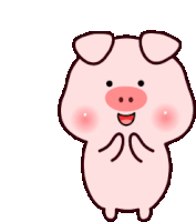 Pig Little Sticker - Pig Little Adorable Stickers