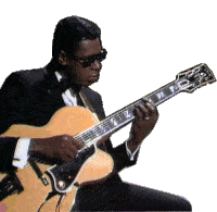 Play Guitar Smokey Robinson Sticker - Play Guitar Smokey Robinson The Miracles Stickers