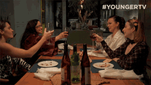 Cheers Younger GIF - Cheers Younger Toast GIFs