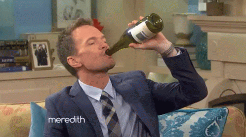 Neil Patrick Harris Chugs His Wine On The Meredith Vieira ...