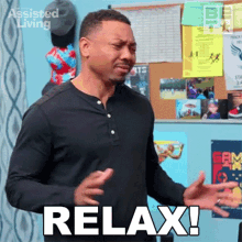 Relax Jeremy GIF - Relax Jeremy Assisted Living GIFs