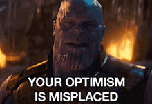 Meme Thanos GIF - Meme Thanos Optimism GIFs