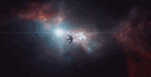 spaceship space galaxy universe nebula