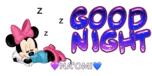Sleeping Good Night GIF - Sleeping Good Night Minnie Mouse GIFs