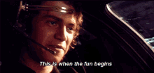 This Is Where The Fun Begins Star Wars GIF - This Is Where The Fun Begins Star Wars Anakin GIFs