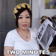 two minutes emily kim maangchi couple of minutes short time