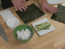 How To Roll Sushi GIF - Sushi How To Roll Sushi Sushi Making GIFs