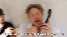 Hi Can I Get The Chicken Tender Department Chicken Tenders GIF - Hi Can I Get The Chicken Tender Department Chicken Tenders Ordering GIFs
