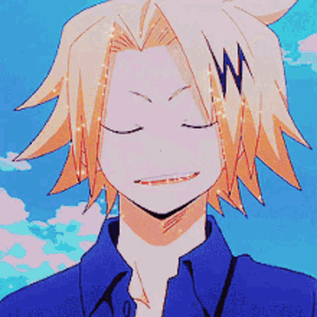 Mha Denki GIF Mha Denki Asthetic Discover & Share GIFs