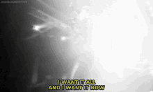 I Want It All Now Concert GIF - I Want It All Now Concert Singing GIFs