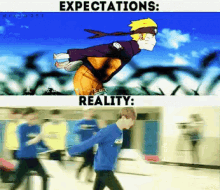 Naruto Expectation Versus Reality GIF - Naruto Expectation Versus Reality Reality GIFs