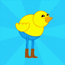 Dancing Chicken In Boots GIF - Dancing Chicken In Boots Dance Moves GIFs