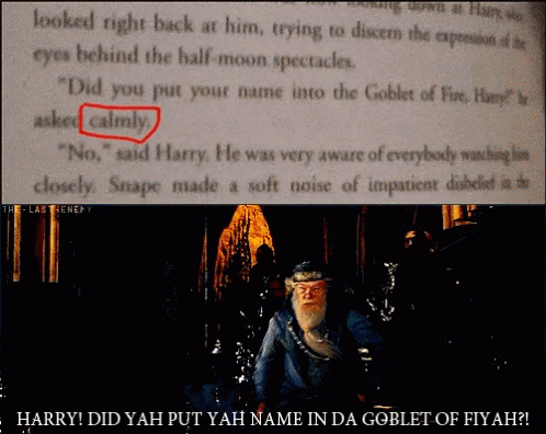 Dumbledore Goblet Of Fire Meme