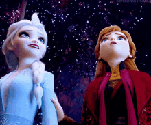 elsa anna frozen snow into the unknown elsa anna frozen snow into the unknown