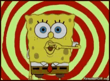 Spongebob Hypnotize GIF - Spongebob Hypnotize Weird GIFs
