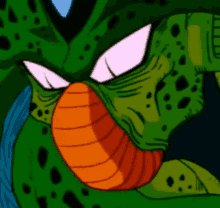 Cell Cell Dbz GIF - Cell Cell Dbz Imperfect Cell GIFs