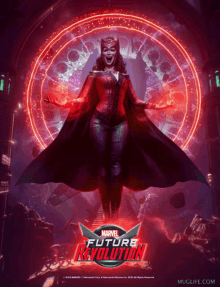 Marvel Future Revolution Scarlet Witch GIF - Marvel Future Revolution Scarlet Witch Scarlet Witch Multiverse Of Madness GIFs