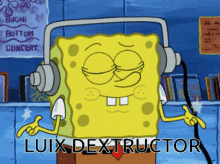 Luix Luix Dextructor GIF - Luix Luix Dextructor Spongebob GIFs