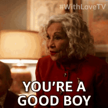 Youre A Good Boy With Love GIF - Youre A Good Boy With Love Youre A Decent Boy GIFs
