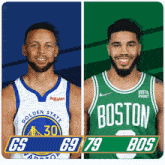 Golden State Warriors (69) Vs. Boston Celtics (79) Third-fourth Period Break GIF - Nba Basketball Nba 2021 GIFs