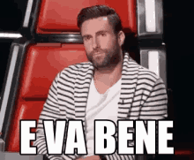 Adam Levine E Va Bene GIF - Adam Levine E Va Bene Va Bene Allora GIFs