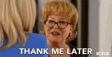 Thank Me Later Bette Midler GIF - Thank Me Later Bette Midler Hadassah Gold GIFs