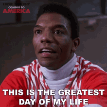 This Is The Greatest Day Of My Life Coming To America GIF - This Is The Greatest Day Of My Life Coming To America Best Day Ever GIFs