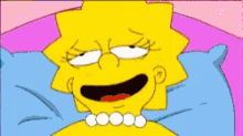 Lisa Simpson The Simpsons GIF - Lisa Simpson The Simpsons High Af GIFs