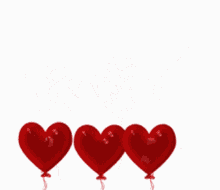 I Love You Hearts Balloons GIF - I Love You Hearts Balloons Hearts Of Love GIFs