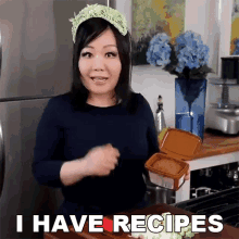 I Have Recipes Emily Kim GIF - I Have Recipes Emily Kim Maangchi GIFs