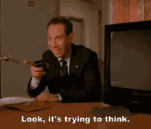 Trying To Think Twin Peaks GIF - Trying To Think Twin Peaks Albert GIFs