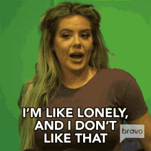 Im Like Lonely And I Dont Like That Brielle Biermann GIF - Im Like Lonely And I Dont Like That Brielle Biermann Dont Be Tardy GIFs