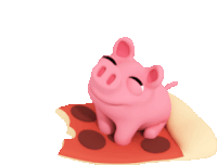 Rosa Pig Cute Sticker - Rosa Pig Cute Fat Stickers