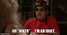 Biker Supertroopers GIF - Biker Supertroopers Idiot GIFs