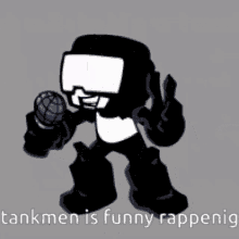 Tankman Friday Night Funkin GIF - Tankman Friday Night Funkin Funny Rapping GIFs