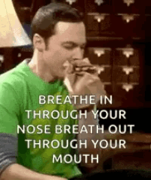 Big Bang Theory Sheldon Cooper GIF - Big Bang Theory Sheldon Cooper Breathing GIFs