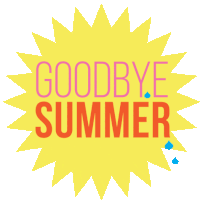 Goodbye Summer Sunny Sticker - Goodbye Summer Sunny Stickers