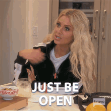 Just Be Open Real Housewives Of Beverly Hills GIF - Just Be Open Real Housewives Of Beverly Hills Be Transparent GIFs