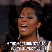 Im The Most Honest Bitch You Will Ever Meet Toya Bush Harris GIF - Im The Most Honest Bitch You Will Ever Meet Toya Bush Harris Married To Medicine GIFs