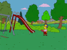 Alone Milhouse GIF - Alone Milhouse The Simpsons GIFs