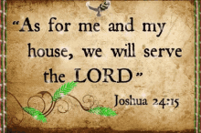 Jesus Bible GIF - Jesus Bible Ass For Me And My House We Will Serve The Lord GIFs