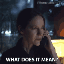 What Does It Mean Homecoming GIF - What Does It Mean Homecoming On The Phone GIFs