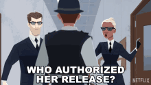 Who Authorized Her Release Chase Devineaux GIF - Who Authorized Her Release Chase Devineaux Agent Zari GIFs
