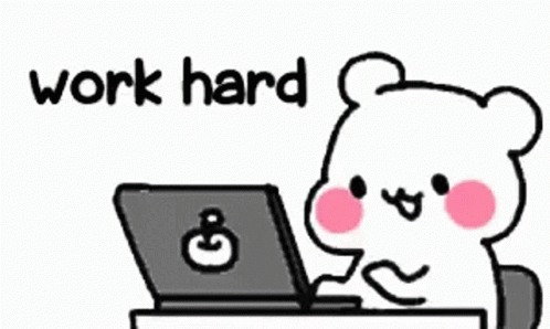 Work Hard Working GIF - Work Hard Working Typing - Discover &amp; Share GIFs